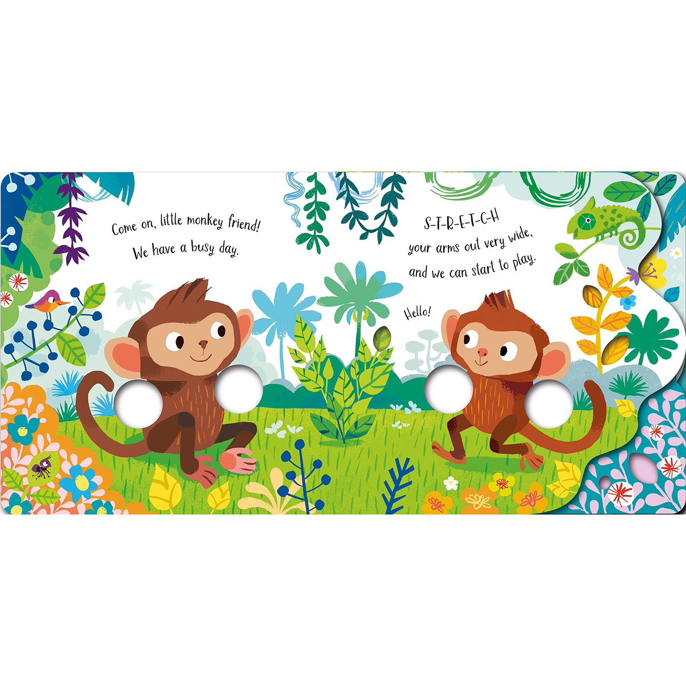 Книга Fingerwiggly Monkeys
