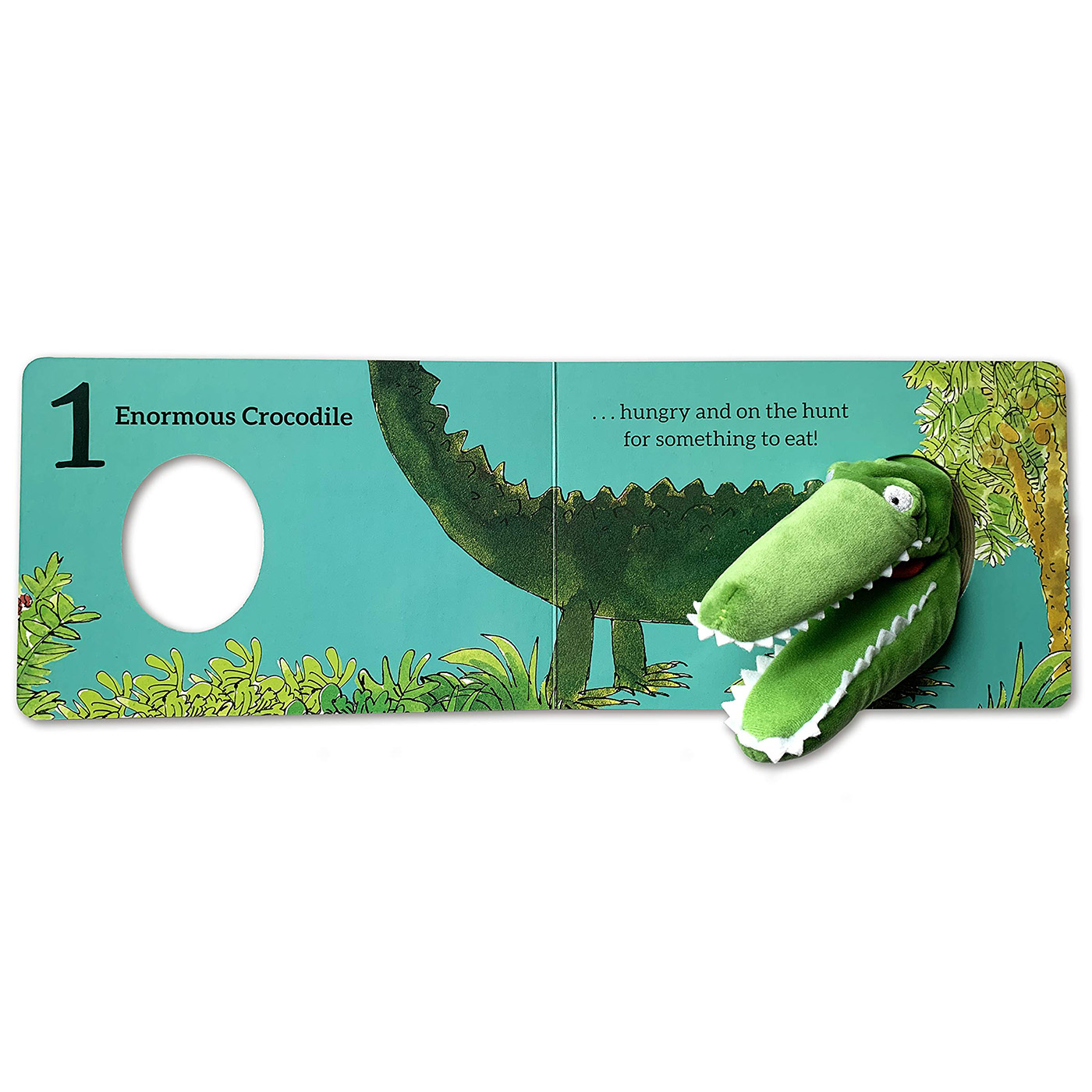 Книга The Enormous Crocodile's Finger Puppet Book