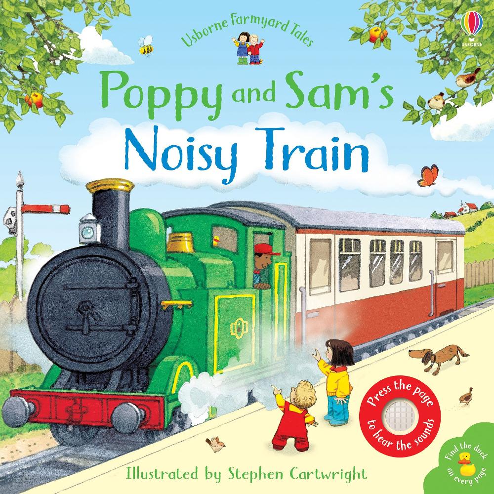 Книга Poppy and Sam's Noisy Train Book