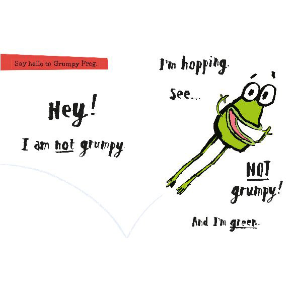 Книга Grumpy Frog