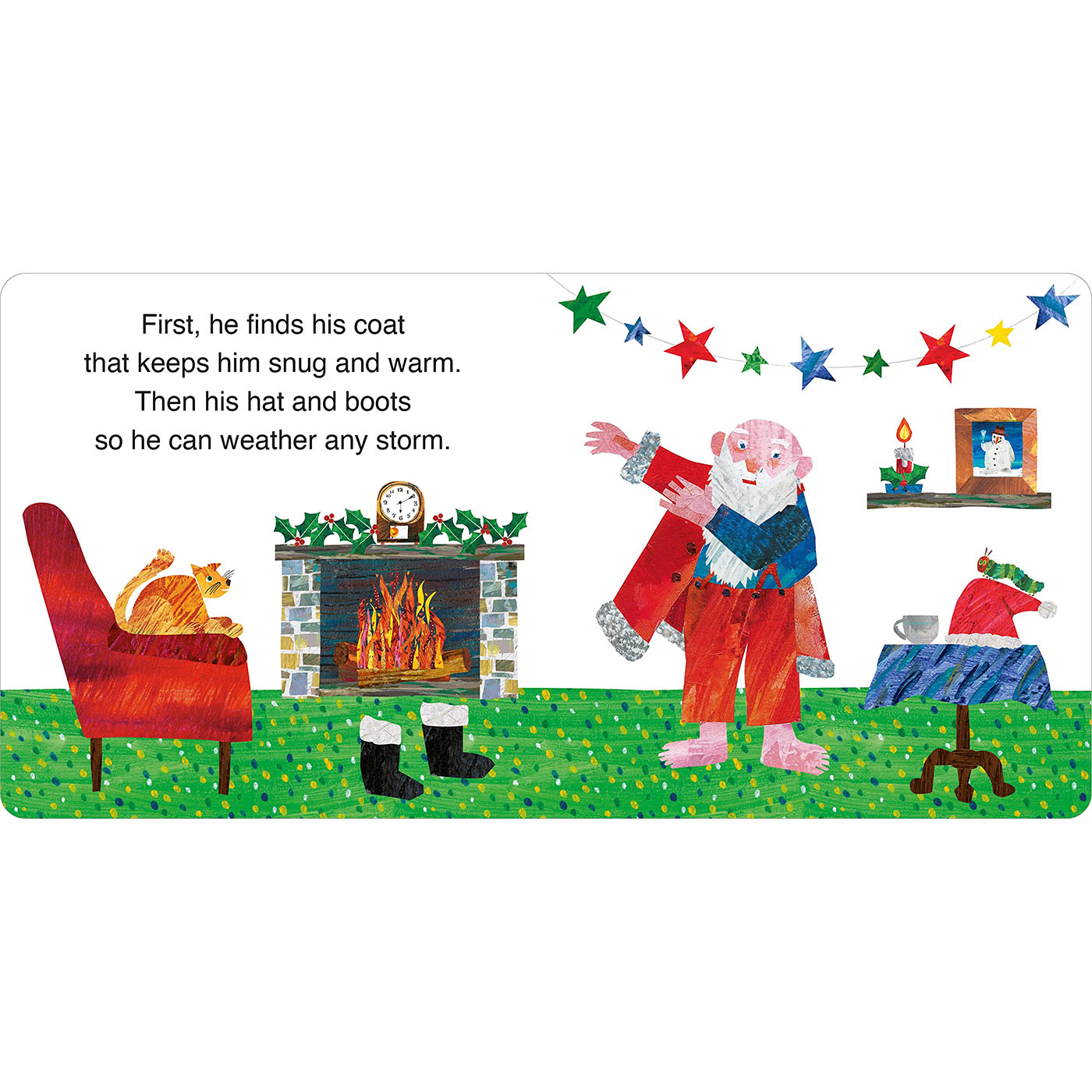 Книга The Very Hungry Caterpillar and Father Christmas