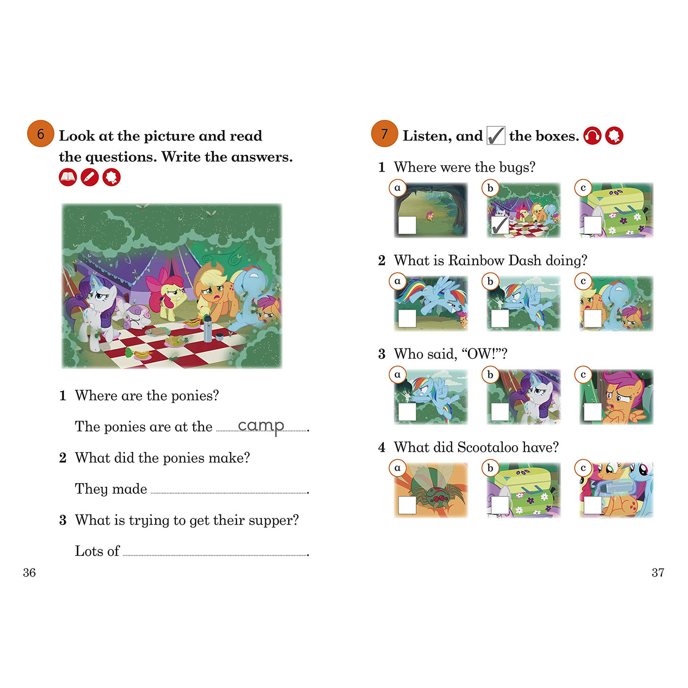 Книга Ladybird Readers Level 2 - My Little Pony: The Camping Holiday (ELT Graded Reader)