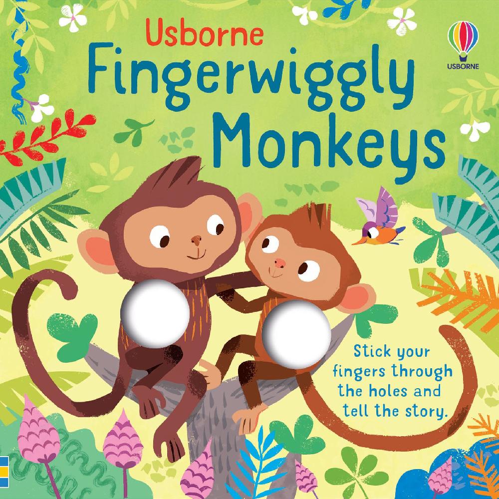 Книга Fingerwiggly Monkeys