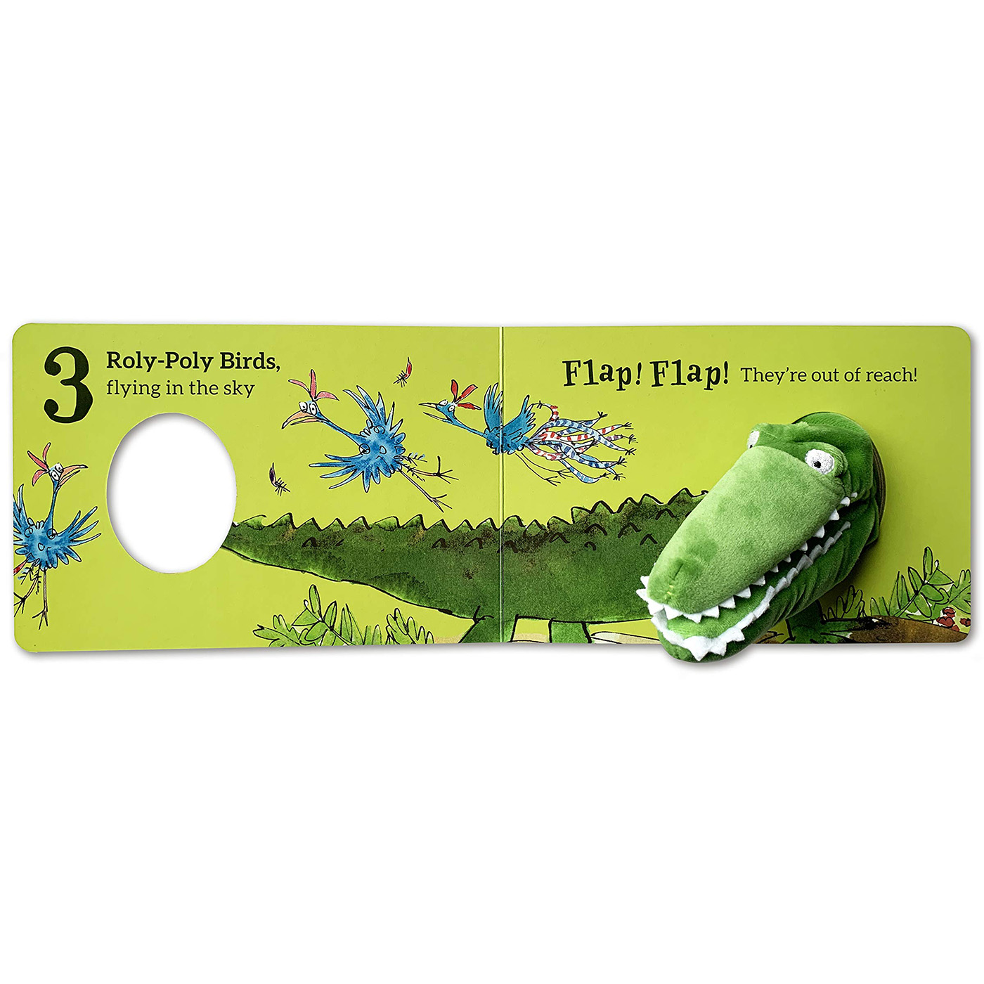 Книга The Enormous Crocodile's Finger Puppet Book