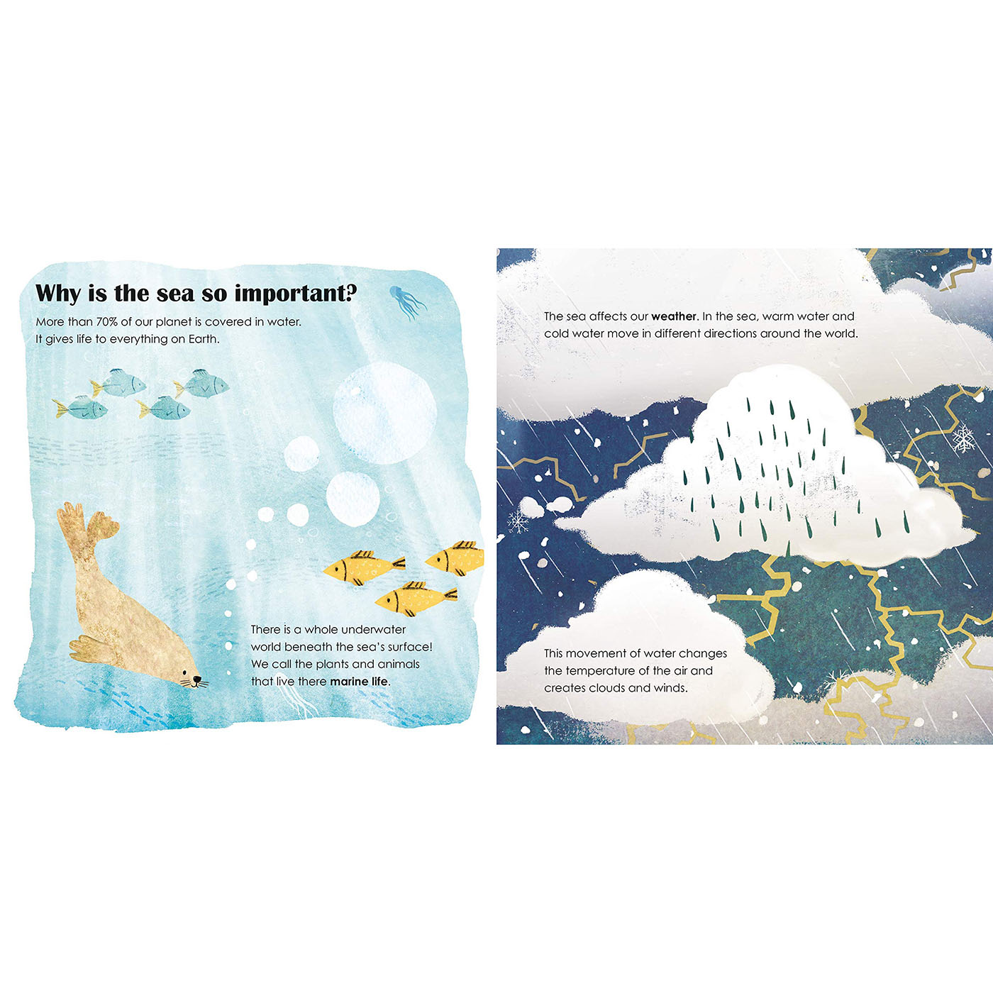 Книга Seas: A lift the flap eco book