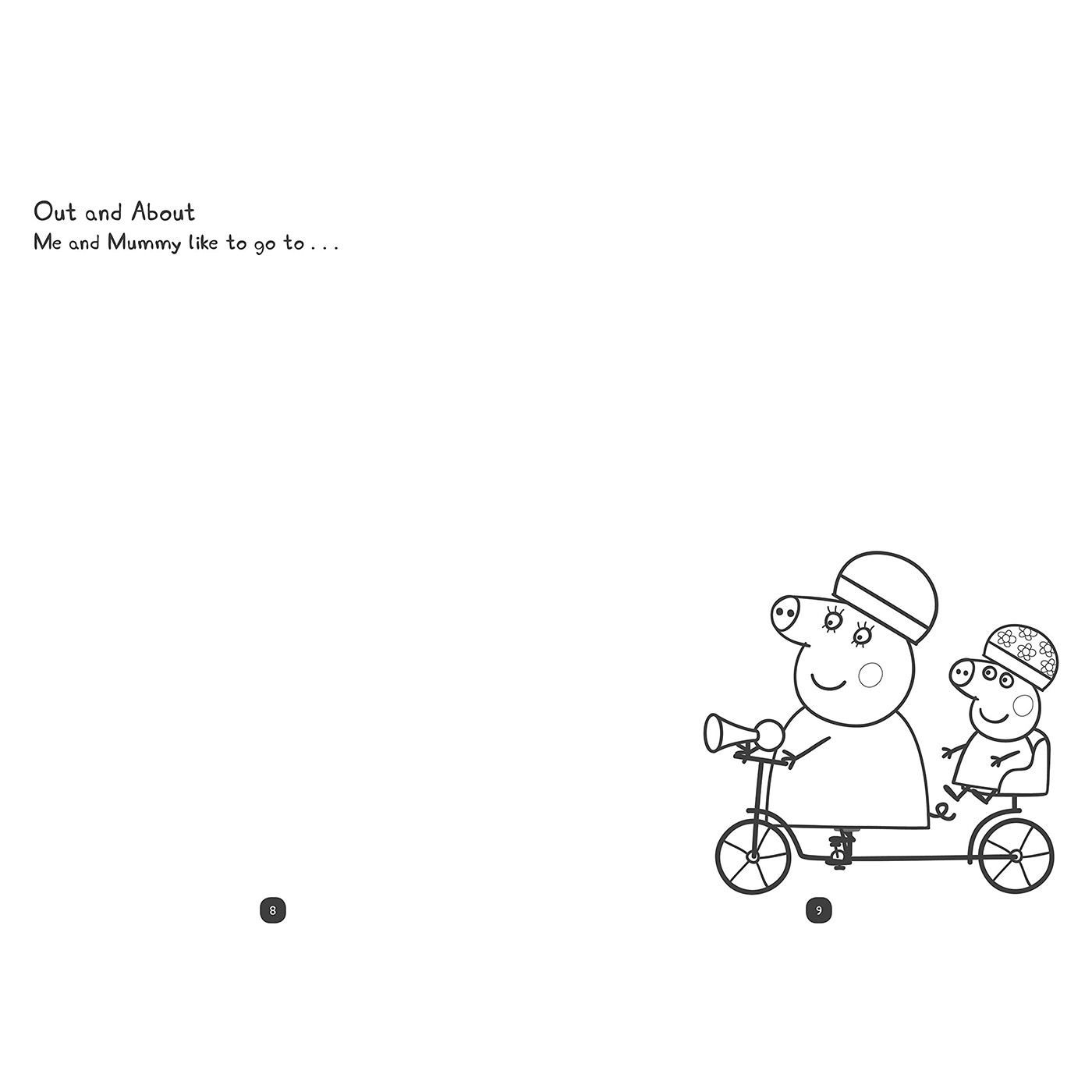Книга Peppa Pig: Daddy and Me Sticker Colouring Book