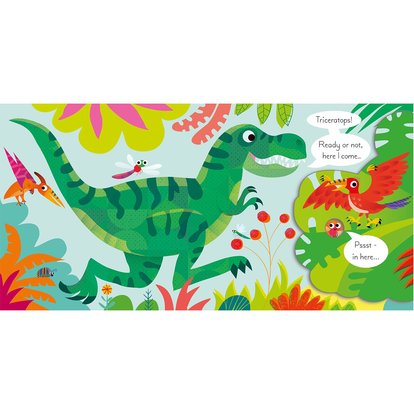 Книга Play Hide and Seek with the Dinosaurs