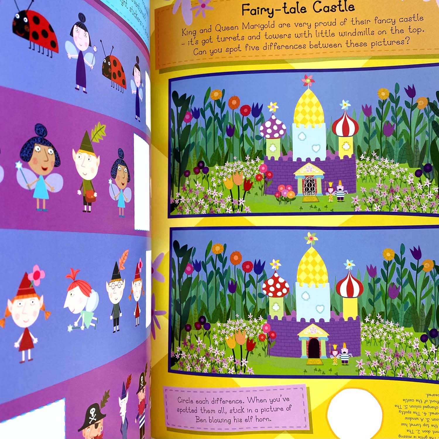 Книга Ben and Holly's Little Kingdom: Fairy Tale Sticker Activity Book