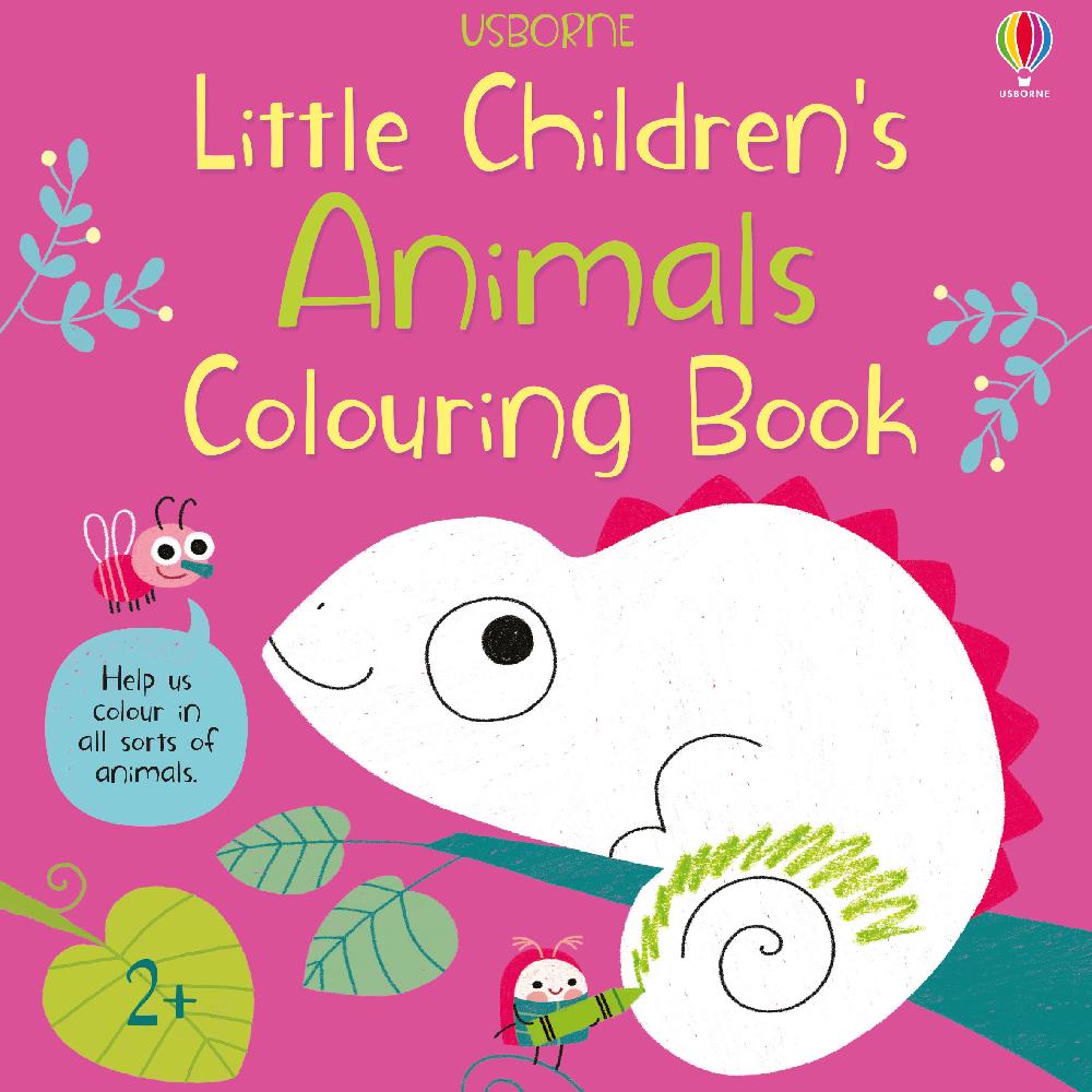 Книга Little Children's Animals Colouring Book