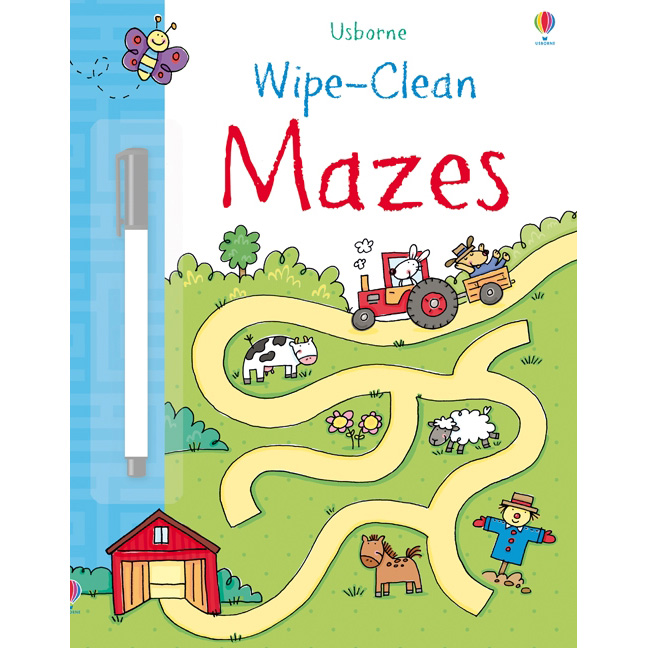 Книга Wipe-Clean Mazes