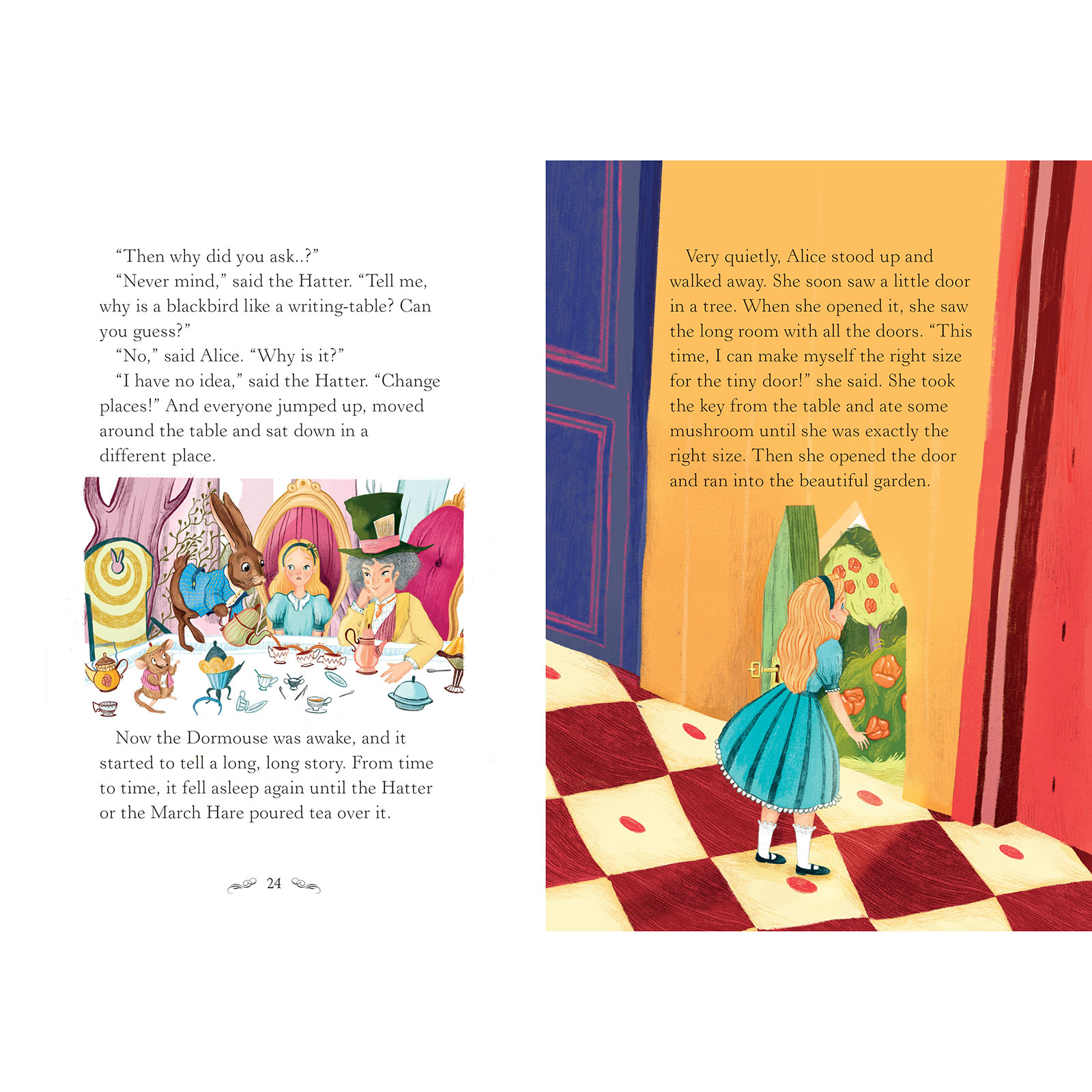 Книга English Readers Level 2 - Alice in Wonderland