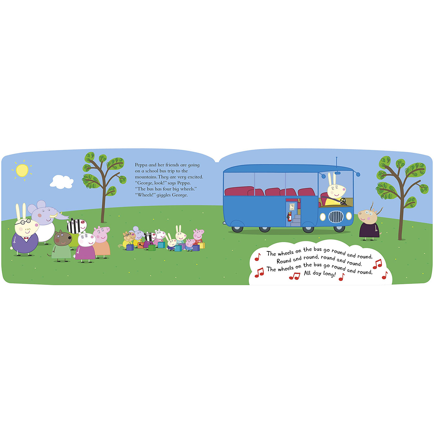 Книга Peppa Pig: The Wheels on the Bus