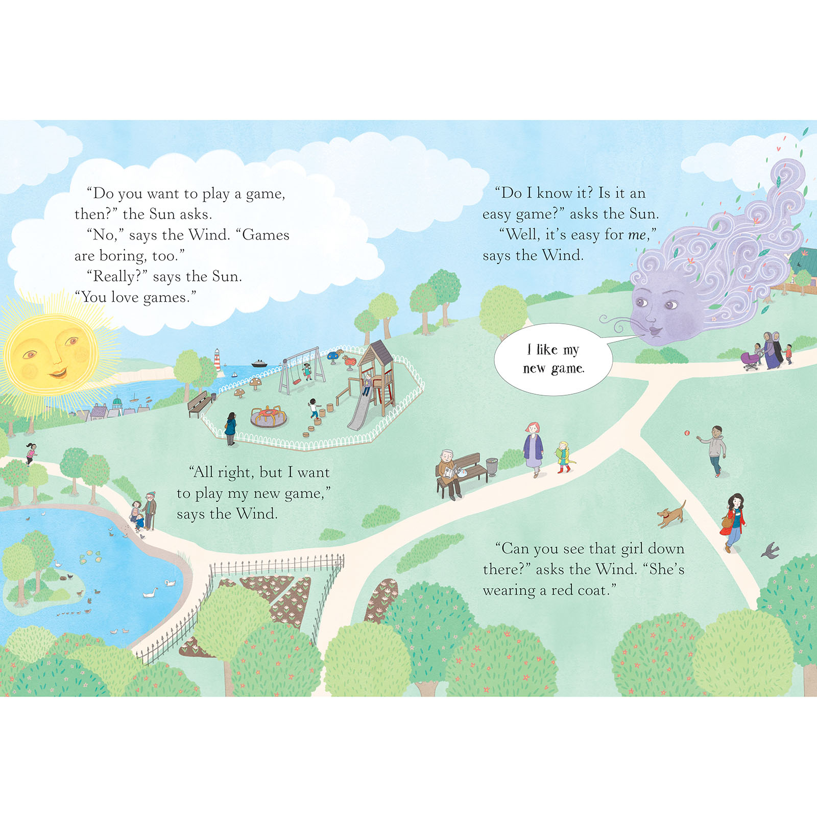 Книга English Readers Starter Level - The Sun and the Wind