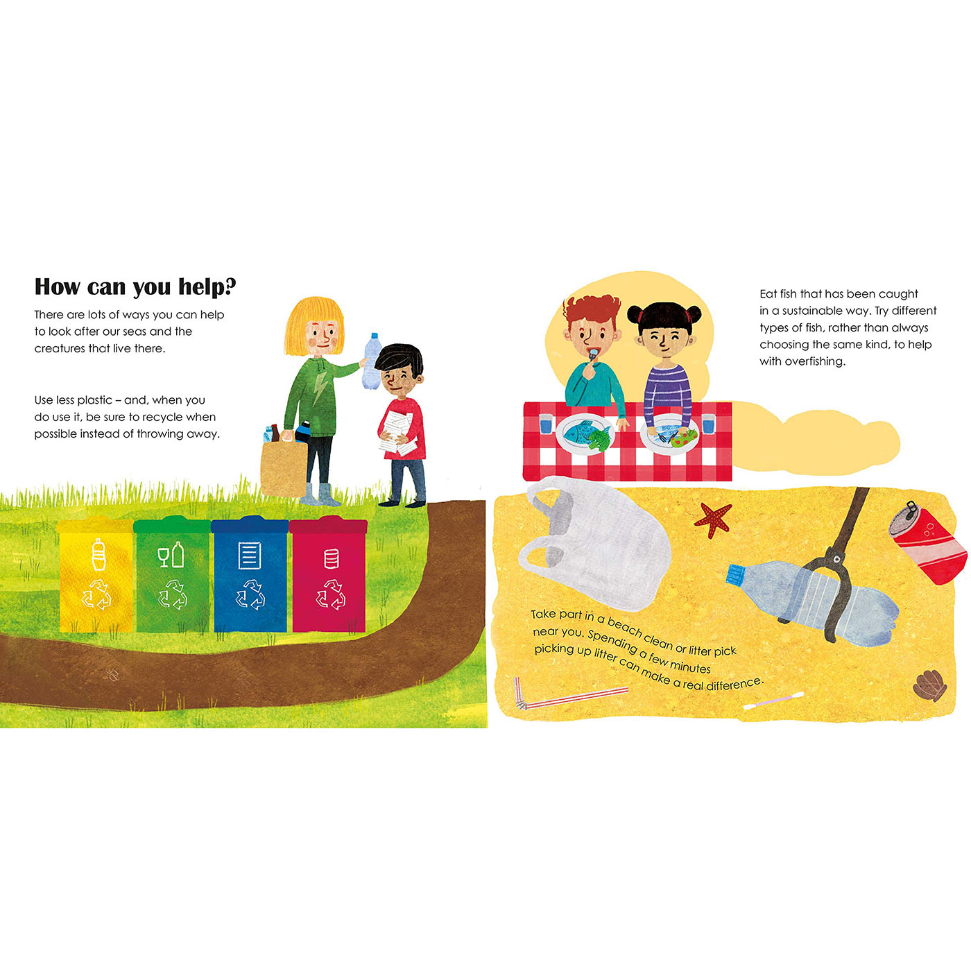 Книга Seas: A lift the flap eco book