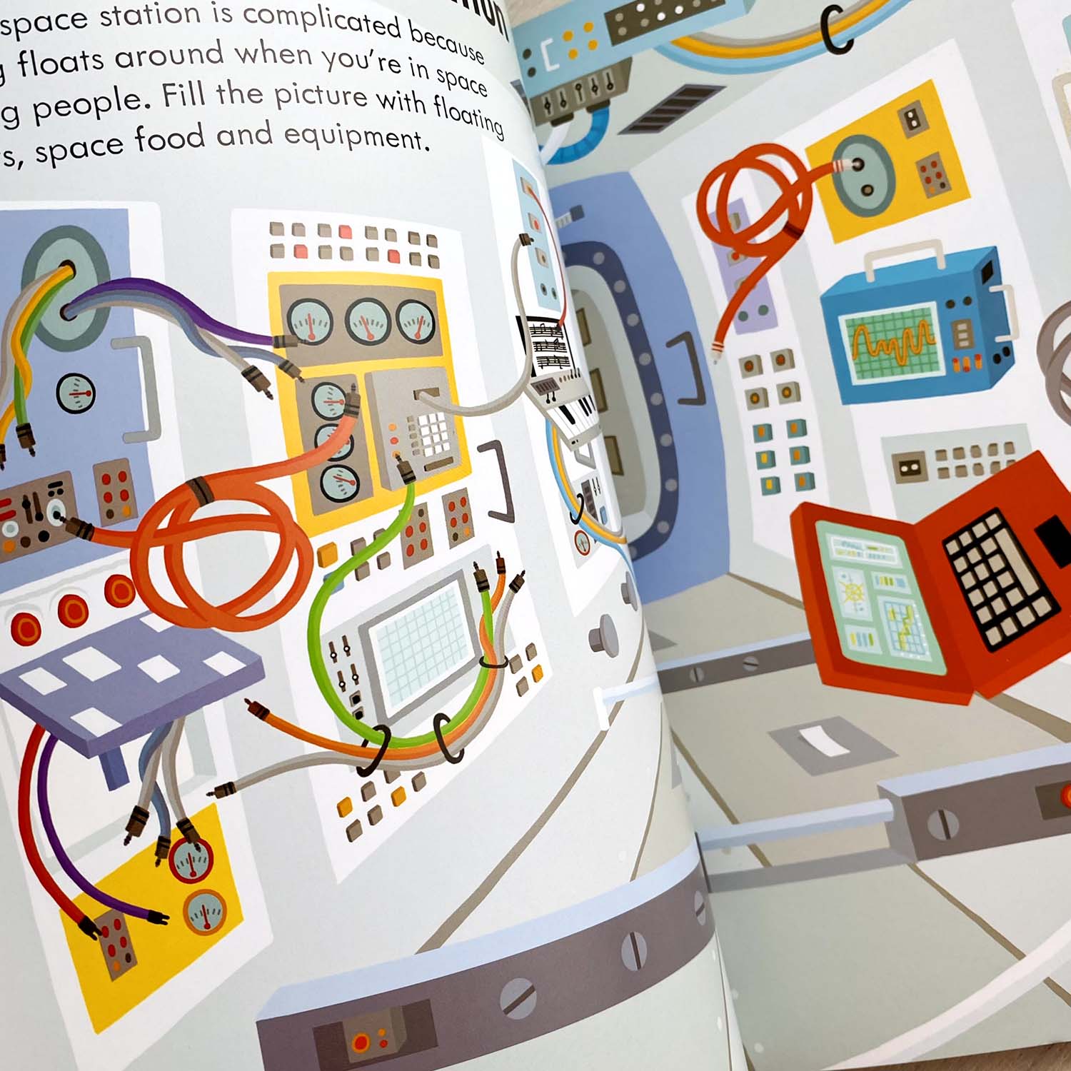 Книга First Sticker Book Space
